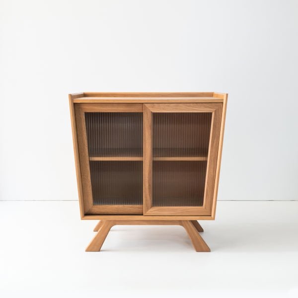 Hatır Büfe - 90x85 cm Nervürlü Cam
