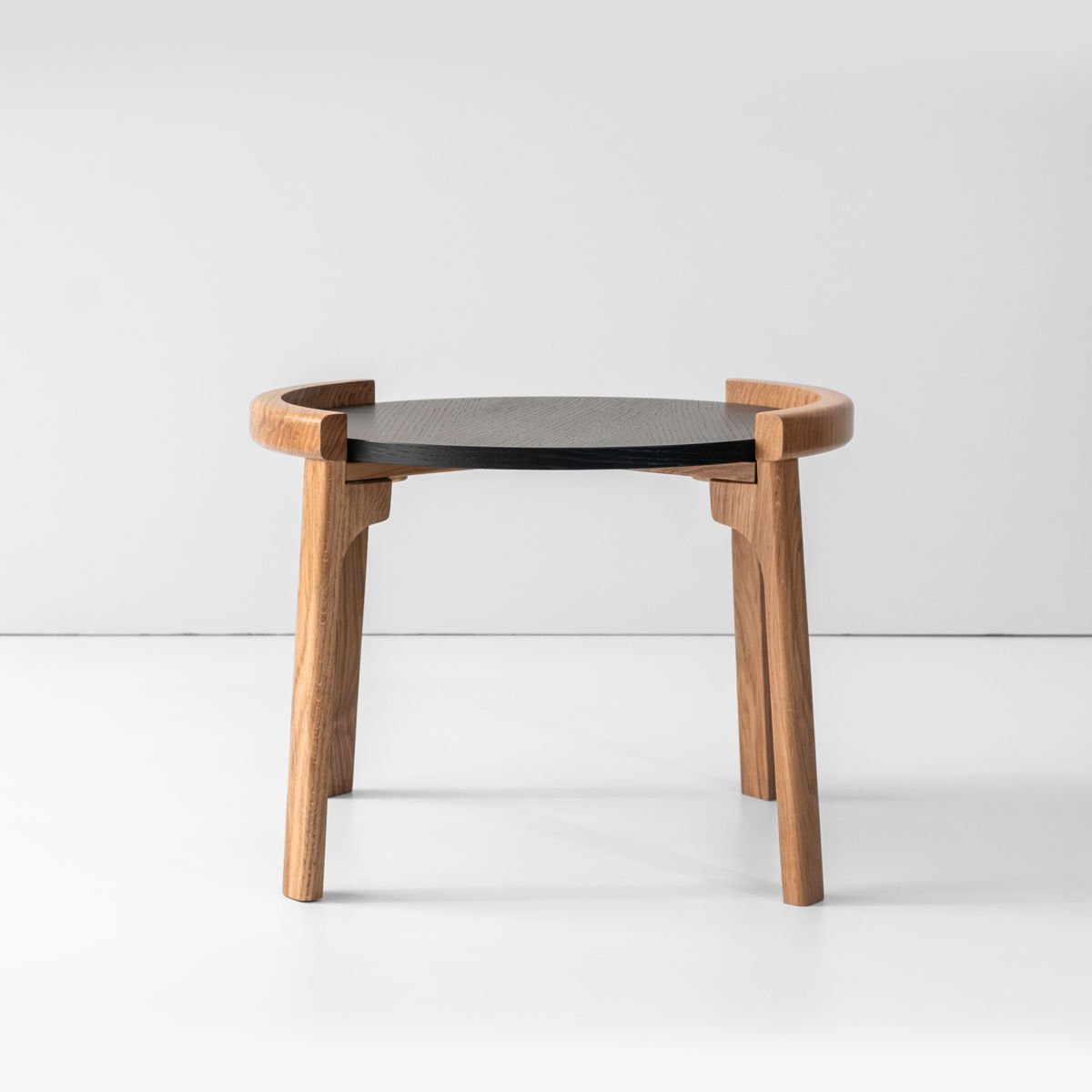 Organik Sehpa - 50 cm Siyah Amerikan Lake